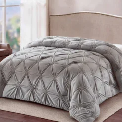 Trapunta Piumone Invernale Bouton Per Letto Matrimoniale K571 -Articoli Per La Casa trapunta piumone invernale bouton per letto matrimoniale grigio 5