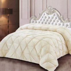 Trapunta Piumone Invernale Bouton Per Letto Matrimoniale K571 -Articoli Per La Casa trapunta piumone invernale bouton per letto matrimoniale panna 5