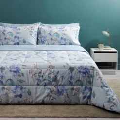 Trapunta Piumone Invernale Brianna Di Zucchi Matrimoniale J253 -Articoli Per La Casa trapunta piumone invernale brianna di zucchi matrimoniale turchese 1