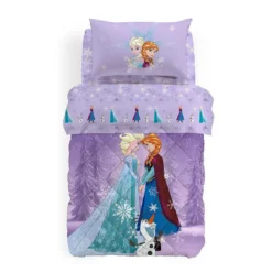 Trapunta Piumone Invernale Frozen Love Disney Caleffi Per Letto Singolo K567