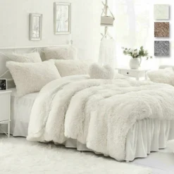 Trapunta Piumone Invernale Katrine In Ecopelliccia C/copriguanciali Z542