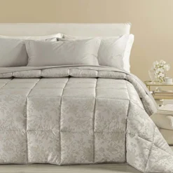 Trapunta Piumone Invernale Narciso Di Caleffi In Raso Matrimoniale J818 -Articoli Per La Casa trapunta piumone invernale narciso di caleffi in raso matrimoniale sabbia 1 1