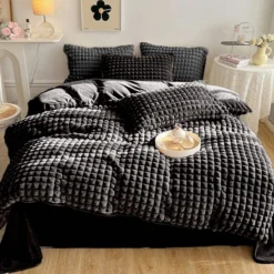 Trapunta Piumone Invernale Quadrotta In Ecopelliccia Matrimoniale X190 9 Trapunta Piumone Invernale Quadrotta In Ecopelliccia Matrimoniale X190 -Articoli Per La Casa trapunta piumone invernale quadrotta in ecopelliccia matrimoniale fumo 1