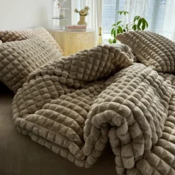 Trapunta Piumone Invernale Quadrotta In Ecopelliccia Matrimoniale X190 10 Trapunta Piumone Invernale Quadrotta In Ecopelliccia Matrimoniale X190 -Articoli Per La Casa trapunta piumone invernale quadrotta in ecopelliccia matrimoniale tortora 2 1