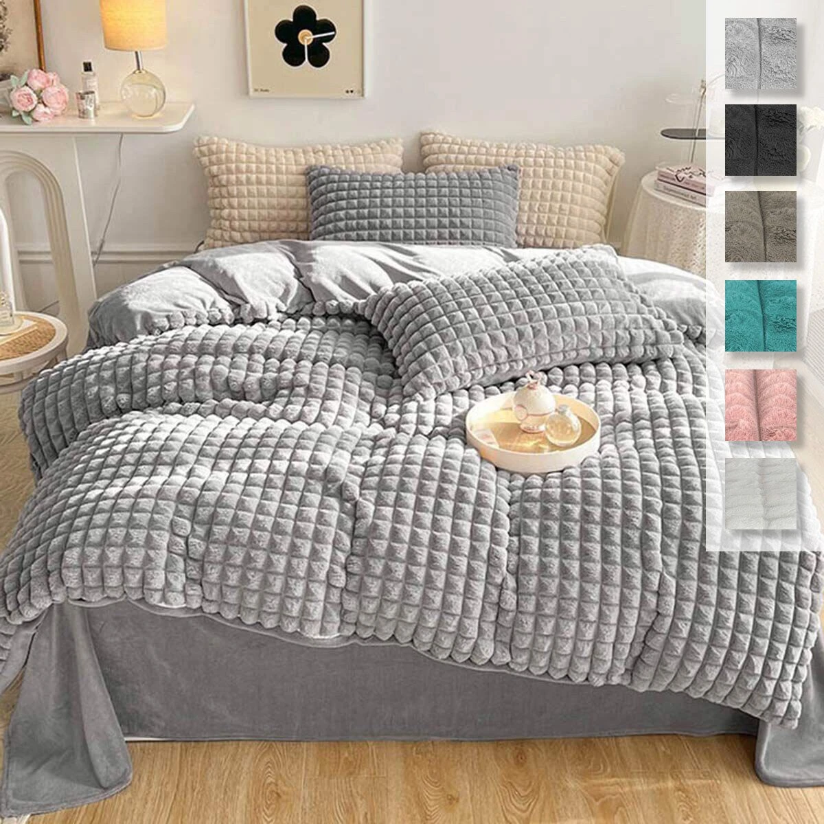 Trapunta Piumone Invernale Quadrotta In Ecopelliccia Matrimoniale X190 1 Trapunta Piumone Invernale Quadrotta In Ecopelliccia Matrimoniale X190