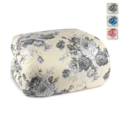 Trapunta Piumone Invernale Rose Di Morbidissimi - Dimensioni Varie K985