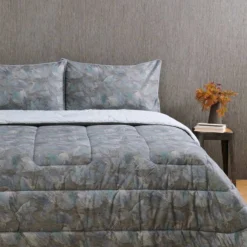 Trapunta Piumone Invernale Savile Di Zucchi In Percalle Matrimoniale K647 -Articoli Per La Casa trapunta piumone invernale savile di zucchi in percalle matrimoniale blu 1