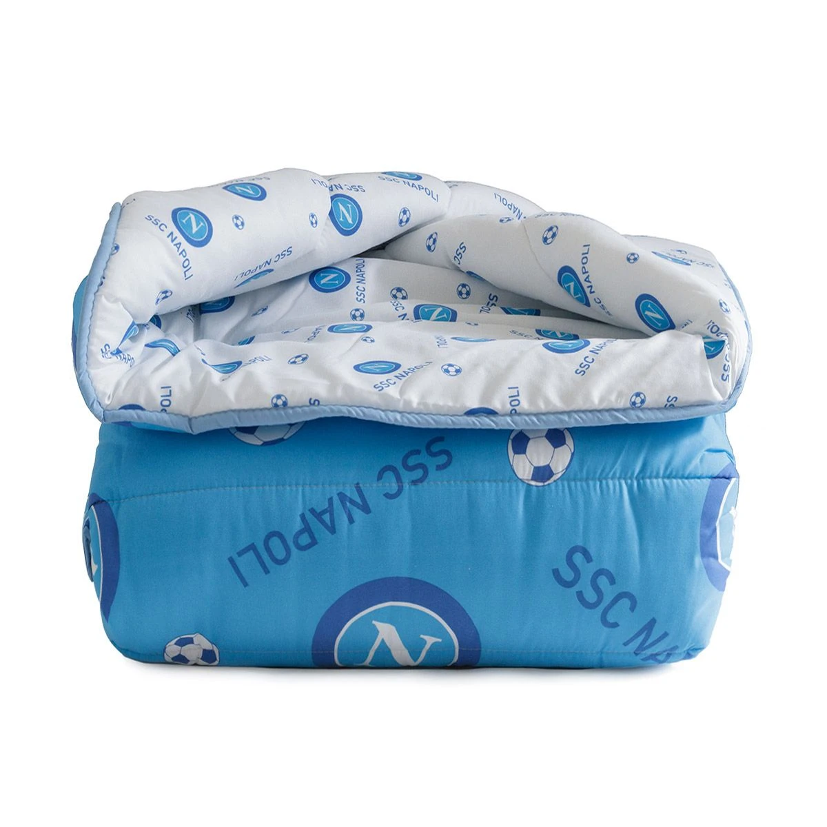 Trapunta Piumone SSC Napoli Ufficiale Scudetto Singola Una Piazza Q045 - immagine 2