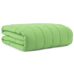 Trapuntino Leggero Bicolore Anallergico Una Piazza E Mezza Elegant M587 -Articoli Per La Casa trapuntino bicolore elegance verde 2