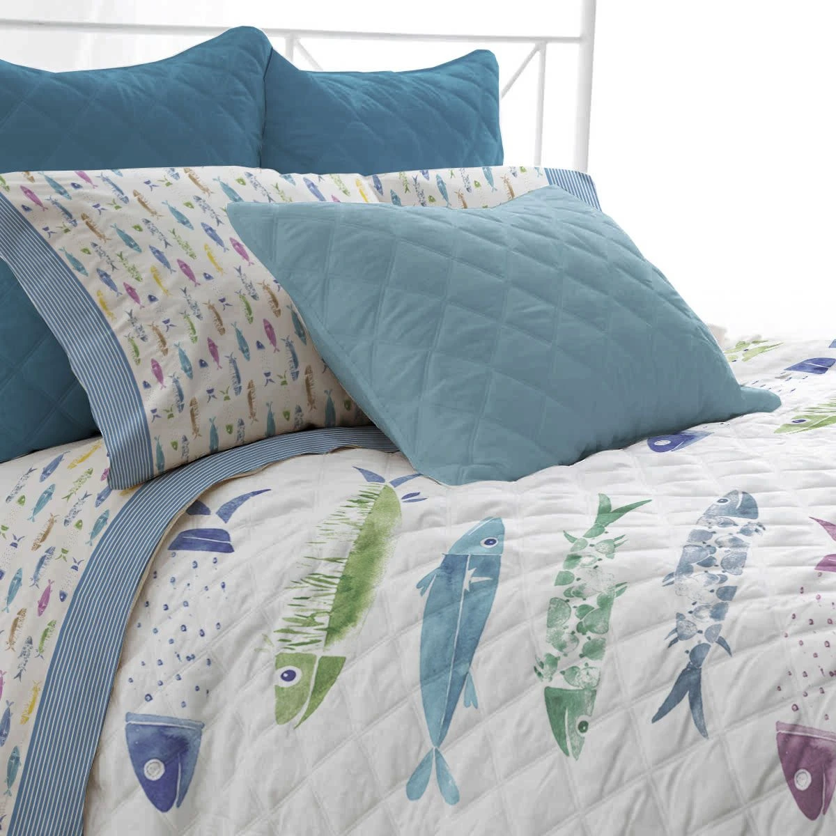 Trapuntino Copriletto Trapuntato Boutis Alice - Dimensioni Varie Y497 2 Trapuntino Copriletto Trapuntato Boutis Alice - Dimensioni Varie Y497 - immagine 2