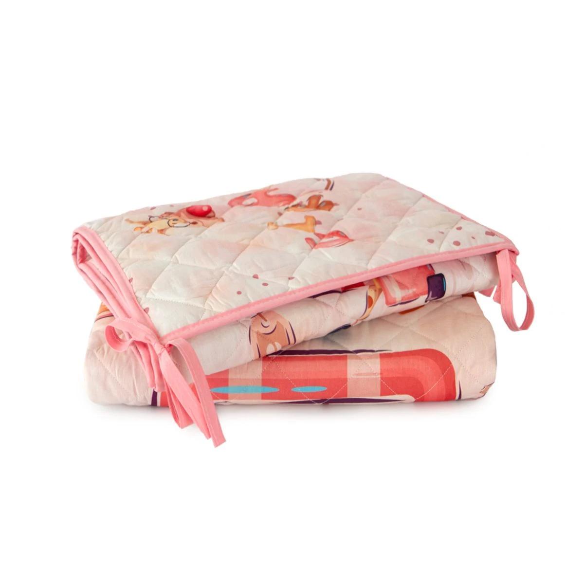 Trapuntino Giraffe Di Biancaluna Per Lettino Baby Con Paracolpi W990 2 Trapuntino Giraffe Di Biancaluna Per Lettino Baby Con Paracolpi W990 - immagine 2