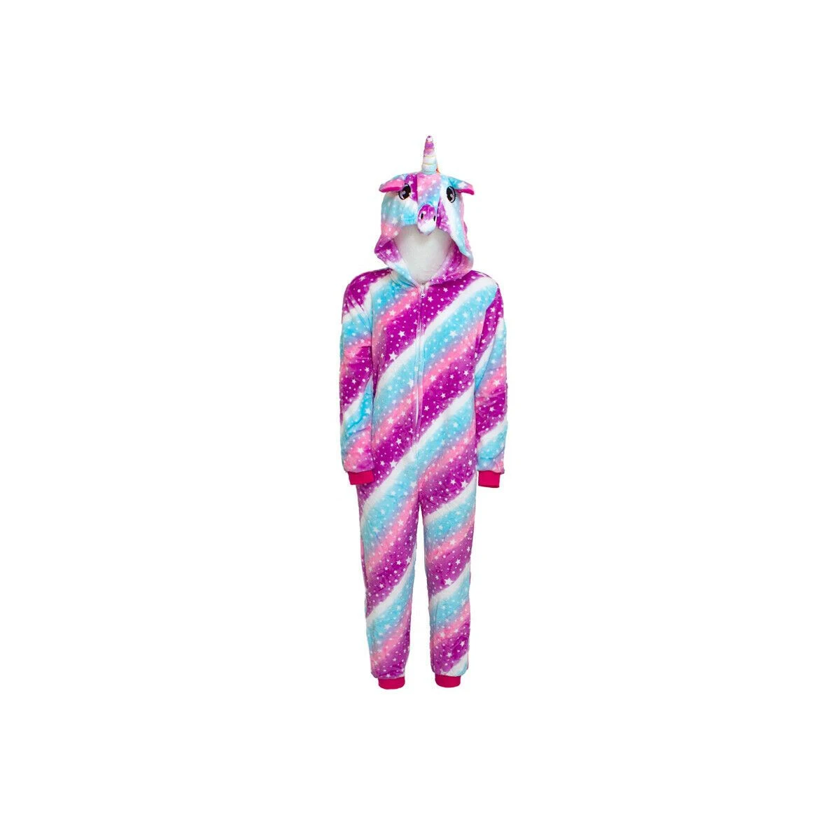 Pigiamone Intero Bambina Unicorno In Caldo Pile V022 1 Pigiamone Intero Bambina Unicorno In Caldo Pile V022
