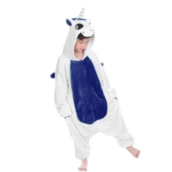 Pigiamone Intero Kids Unisex Unicorno In Caldo Pile V033 16 Pigiamone Intero Kids Unisex Unicorno In Caldo Pile V033 -Articoli Per La Casa tuta pigiamone intero per bambino unicorno blu 4