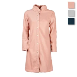 Vestaglia Donna Edera Di Toscana Lingerie Con Bottoni In Pile J696