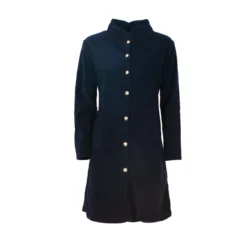 Vestaglia Donna Edera Di Toscana Lingerie Con Bottoni In Pile J696 -Articoli Per La Casa vestaglia donna edera di toscana lingerie con bottoni in pile blu 5