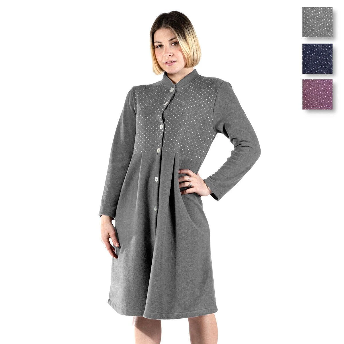 Vestaglia Donna Invernale Ginetta Di Toscana Lingerie J825 1 Vestaglia Donna Invernale Ginetta Di Toscana Lingerie J825