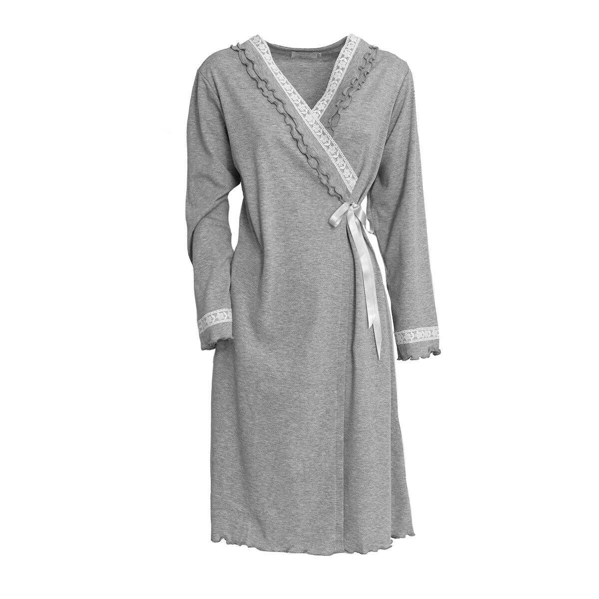 Vestaglia Donna Camilla Di Toscana Lingerie In Caldo Cotone Z381 1 Vestaglia Donna Camilla Di Toscana Lingerie In Caldo Cotone Z381