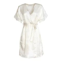 Vestaglia Donna Sposa Lavanda Di Toscana Lingerie In Raso Z383