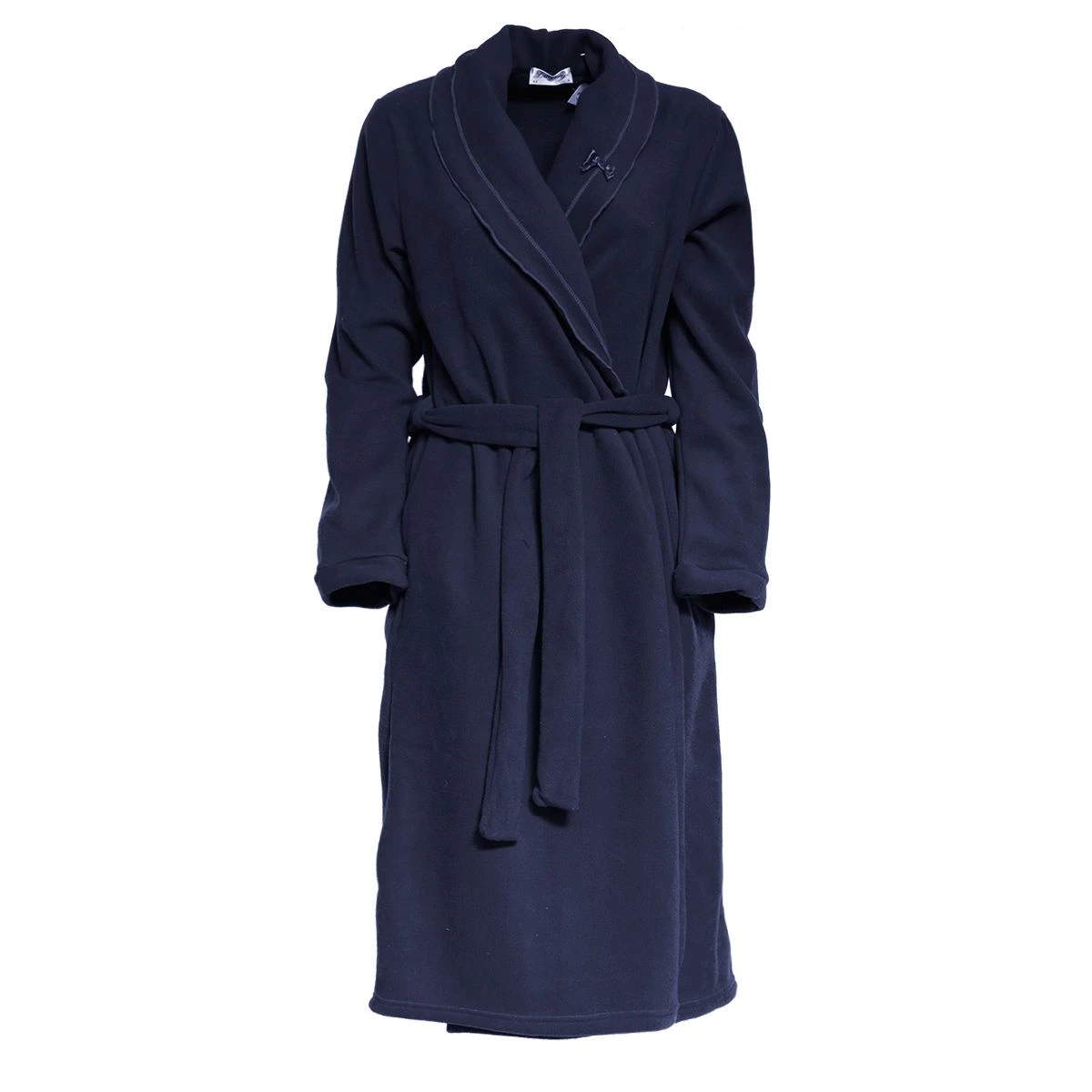 Vestaglia Da Donna In Pile Sciallata Elegant Tinta Unita - Fino Alla Tg 60 T710 - immagine 3