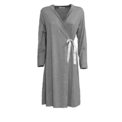 Vestaglia Donna Clara Di Toscana Lingerie In Viscosa S346 -Articoli Per La Casa vestaglia da donna in viscosa toscana lingerie clara grigio