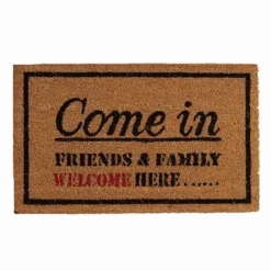 Zerbino In Cocco Come In 45x75 Cm Con Sottofondo Gommato Antiscivolo R144