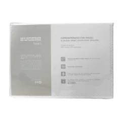 Coprimaterasso In Spugna Jersey Zucchi Una Piazza E Mezza P543 -Articoli Per La Casa zucchi coprimaterasso con angoli in spugna jersey lavorazione jacquard matrimoniale